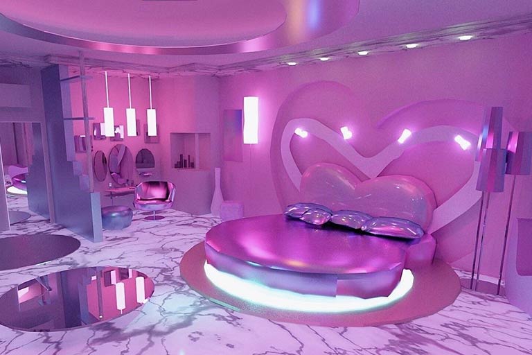 Fourth night escorts room